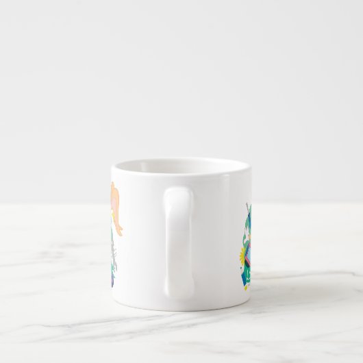 BUGS BUNNY BUILDERS™| Lola Bunny Character Graphic Espressotasse (Rückseite)