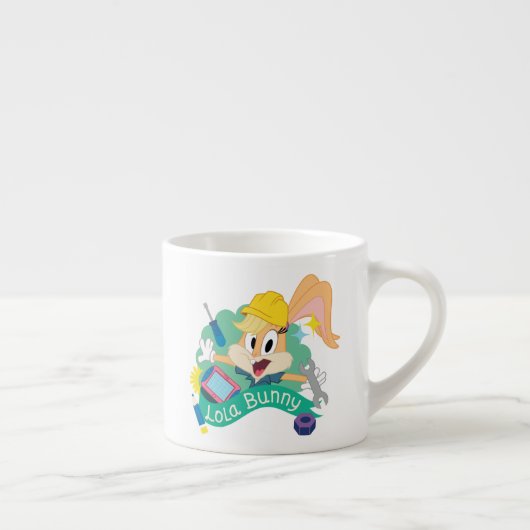 BUGS BUNNY BUILDERS™| Lola Bunny Character Graphic Espressotasse (Rechts)