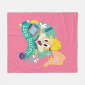 BUGS BUNNY BUILDERS™| Lola Bunny Character Graphic Fleecedecke (Vorderseite (Horizontal))