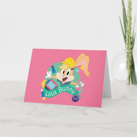 BUGS BUNNY BUILDERS™| Lola Bunny Character Graphic Karte (Vorderseite)
