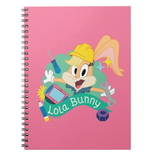 BUGS BUNNY BUILDERS™| Lola Bunny Character Graphic Notizblock (Vorderseite)