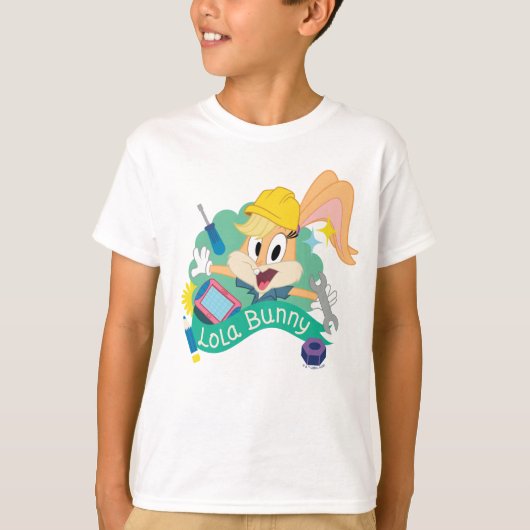 BUGS BUNNY BUILDERS™| Lola Bunny Character Graphic T-Shirt (Vorderseite)