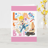 BUGS BUNNY BUILDERS™| Lola Bunny Work Tools Karte (Gelbe Blume)