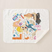 BUGS BUNNY BUILDERS™| Lola Bunny Work Tools Sherpadecke (Vorderseite (Horizontal))