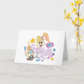 BUGS BUNNY BUILDERS™| Lola Sketch Art Karte (Gelbe Blume)