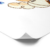 BUGS BUNNY BUILDERS™| Lola Sketch Art Poster (Ecke)