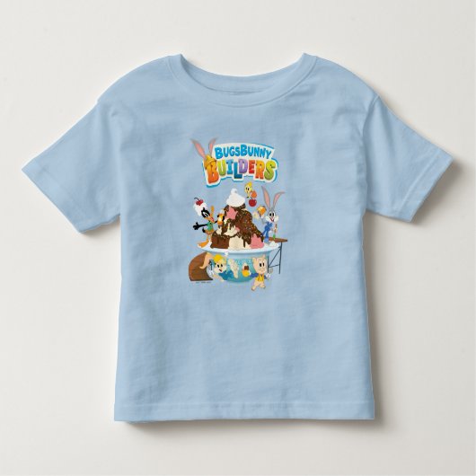 BUGS BUNNY BUILDERS™| Looney Builders Ice Creme Kleinkind T-shirt (Vorderseite)