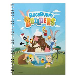 BUGS BUNNY BUILDERS™  Looney Builders Ice Creme Notizblock