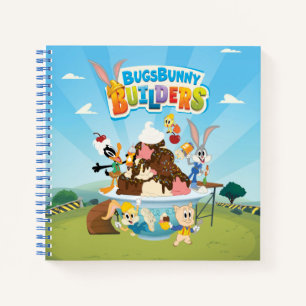 BUGS BUNNY BUILDERS™  Looney Builders Ice Creme Notizblock
