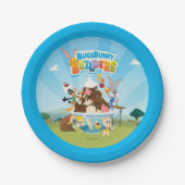 BUGS BUNNY BUILDERS™| Looney Builders Ice Creme Pappteller (Vorderseite)