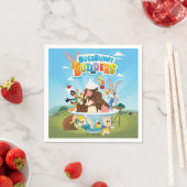 BUGS BUNNY BUILDERS™| Looney Builders Ice Creme Serviette (Beispiel)