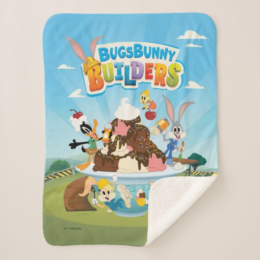 BUGS BUNNY BUILDERS™| Looney Builders Ice Creme Sherpadecke (Vorderseite)