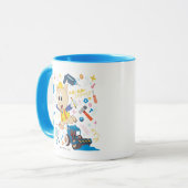 BUGS BUNNY BUILDERS™| Porky Pig Work Tools Tasse (Vorderseite Links)