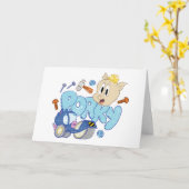 BUGS BUNNY BUILDERS™| Porky Sketch Art Karte (Gelbe Blume)