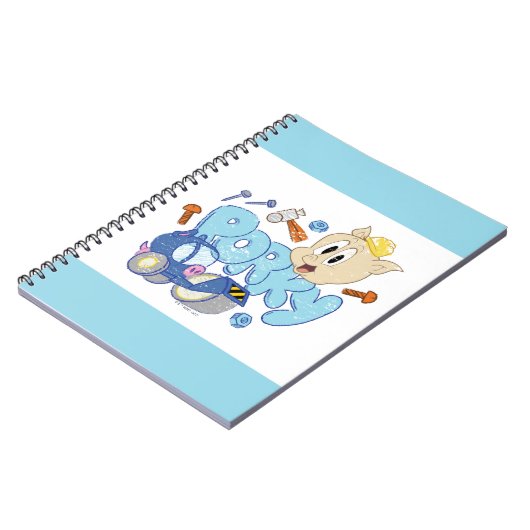 BUGS BUNNY BUILDERS™| Porky Sketch Art Notizblock (Linke Seite)