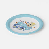 BUGS BUNNY BUILDERS™| Porky Sketch Art Pappteller (Schrägansicht)