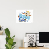BUGS BUNNY BUILDERS™| Porky Sketch Art Poster (Heimbüro)