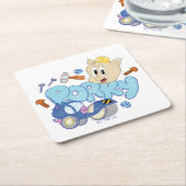 BUGS BUNNY BUILDERS™| Porky Sketch Art Rechteckiger Pappuntersetzer (angewinkelt)