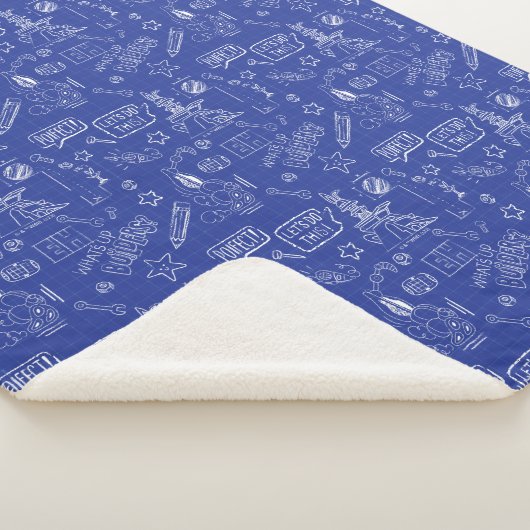 BUGS BUNNY BUILDERS™| Sketch Blueprint Muster Sherpadecke (3/4)