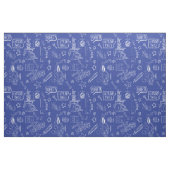 BUGS BUNNY BUILDERS™| Sketch Blueprint Muster Stoff (Fat Quarter (45,7 x 55,9 cm))