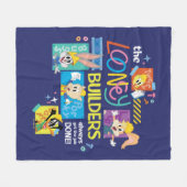 BUGS BUNNY BUILDERS™| The Looney Builders Collage Fleecedecke (Vorderseite (Horizontal))