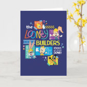 BUGS BUNNY BUILDERS™| The Looney Builders Collage Karte (Gelbe Blume)