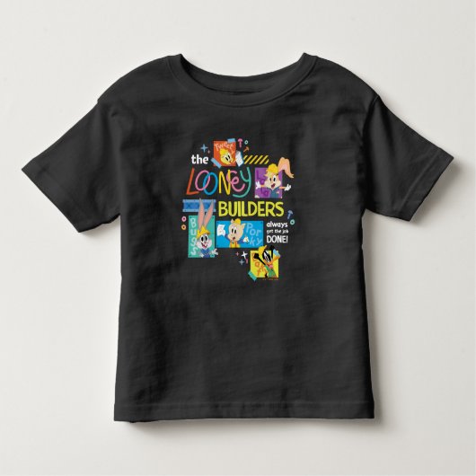 BUGS BUNNY BUILDERS™| The Looney Builders Collage Kleinkind T-shirt (Vorderseite)