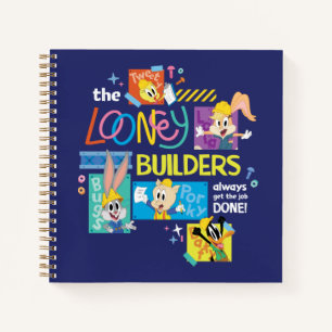 BUGS BUNNY BUILDERS™ The Looney Builders Collage Notizblock