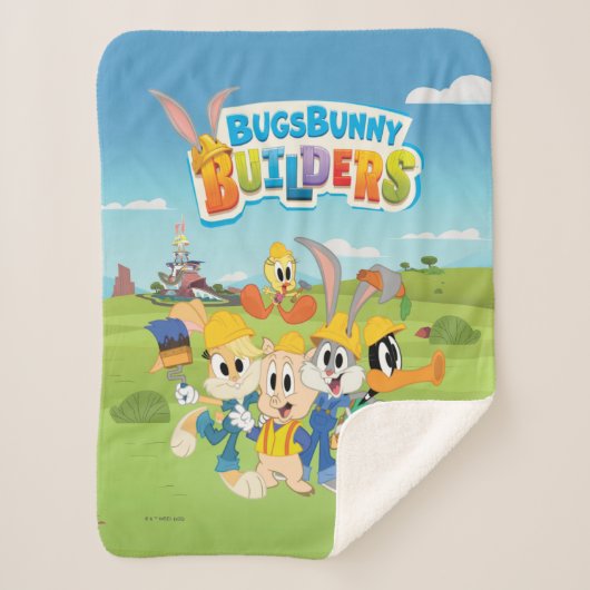 BUGS BUNNY BUILDERS™| The Looney Builders Group Sherpadecke (Vorderseite)