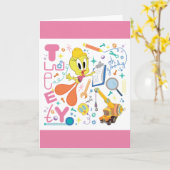 BUGS BUNNY BUILDERS™| TWEETY™-Arbeitstools Karte (Gelbe Blume)