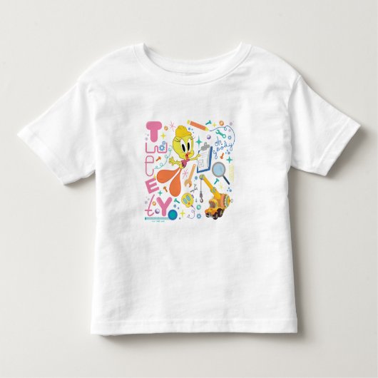 BUGS BUNNY BUILDERS™| TWEETY™-Arbeitstools Kleinkind T-shirt (Vorderseite)