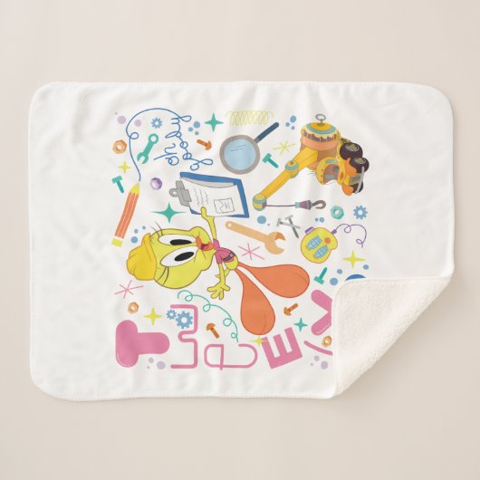 BUGS BUNNY BUILDERS™| TWEETY™-Arbeitstools Sherpadecke (Vorderseite (Horizontal))