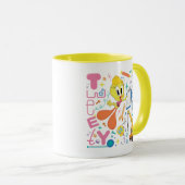 BUGS BUNNY BUILDERS™| TWEETY™-Arbeitstools Tasse (VorderseiteRechts)