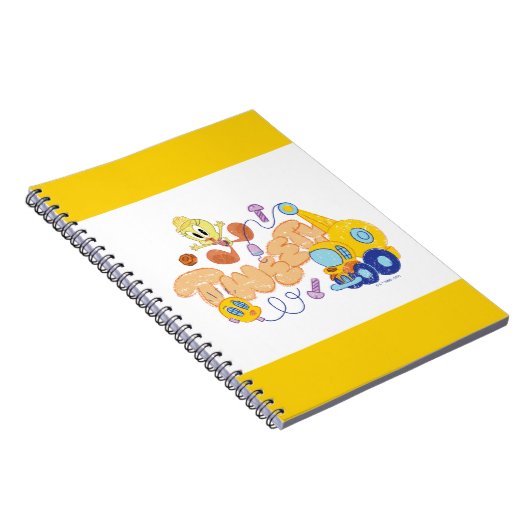 BUGS BUNNY BUILDERS™| TWEETY™ Sketch Art Notizblock (Rechte Seite)