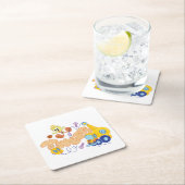 BUGS BUNNY BUILDERS™| TWEETY™ Sketch Art Rechteckiger Pappuntersetzer (Vor Ort)