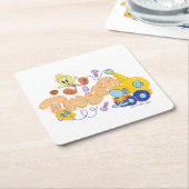 BUGS BUNNY BUILDERS™| TWEETY™ Sketch Art Rechteckiger Pappuntersetzer (angewinkelt)