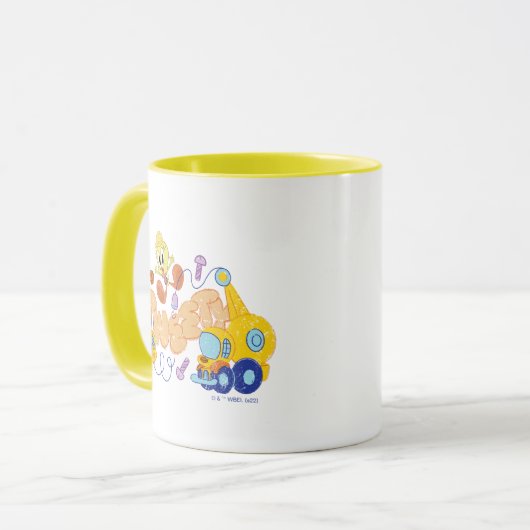 BUGS BUNNY BUILDERS™| TWEETY™ Sketch Art Tasse (Vorderseite Links)