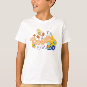 BUGS BUNNY BUILDERS™ TWEETY™ Skizzenkunst T-Shirt