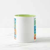 BUGS BUNNY BUILDERS™| Zeichenrastermuster Tasse (Zentrum)
