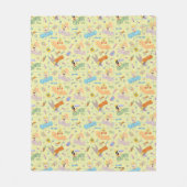 BUGS BUNNY BUILDERS™| Zeichenskizzenmuster Fleecedecke (Vorderseite)