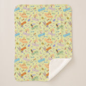 BUGS BUNNY BUILDERS™| Zeichenskizzenmuster Sherpadecke (Vorderseite)