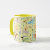 BUGS BUNNY BUILDERS™| Zeichenskizzenmuster Tasse (Vorderseite Links)