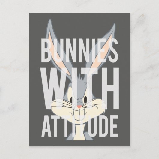 BUGS BUNNY™ Bunnies mit Einstellung Postkarte (Vorderseite)