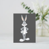 BUGS BUNNY™ | Bunny Stare Postkarte (Stehend Vorderseite)