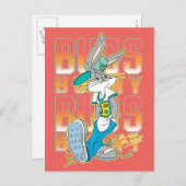 BUGS BUNNY™ Cool School Outfit Postkarte (Vorne/Hinten)
