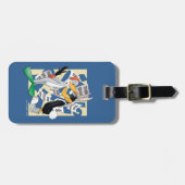 BUGS BUNNY™ & DAFFY DUCK™ Bereit für die Jagdsaiso Gepäckanhänger (Vorderseite horizontal)