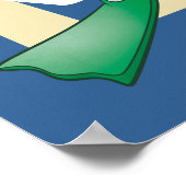 BUGS BUNNY™ & DAFFY DUCK™ Bereit für die Jagdsaiso Poster (Ecke)