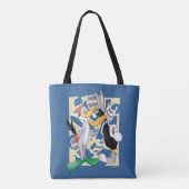BUGS BUNNY™ & DAFFY DUCK™ Bereit für die Jagdsaiso Tasche (Rückseite)