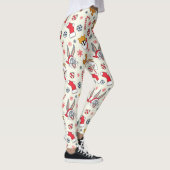 BUGS BUNNY™, DAFFY DUCK™ & Lola Christmas Pattern Leggings (Rechts)