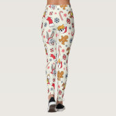 BUGS BUNNY™, DAFFY DUCK™ & Lola Christmas Pattern Leggings (Rückseite)